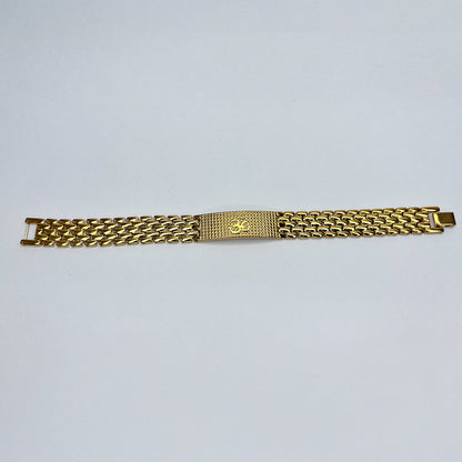 Om Stainless Steel Bracelet
