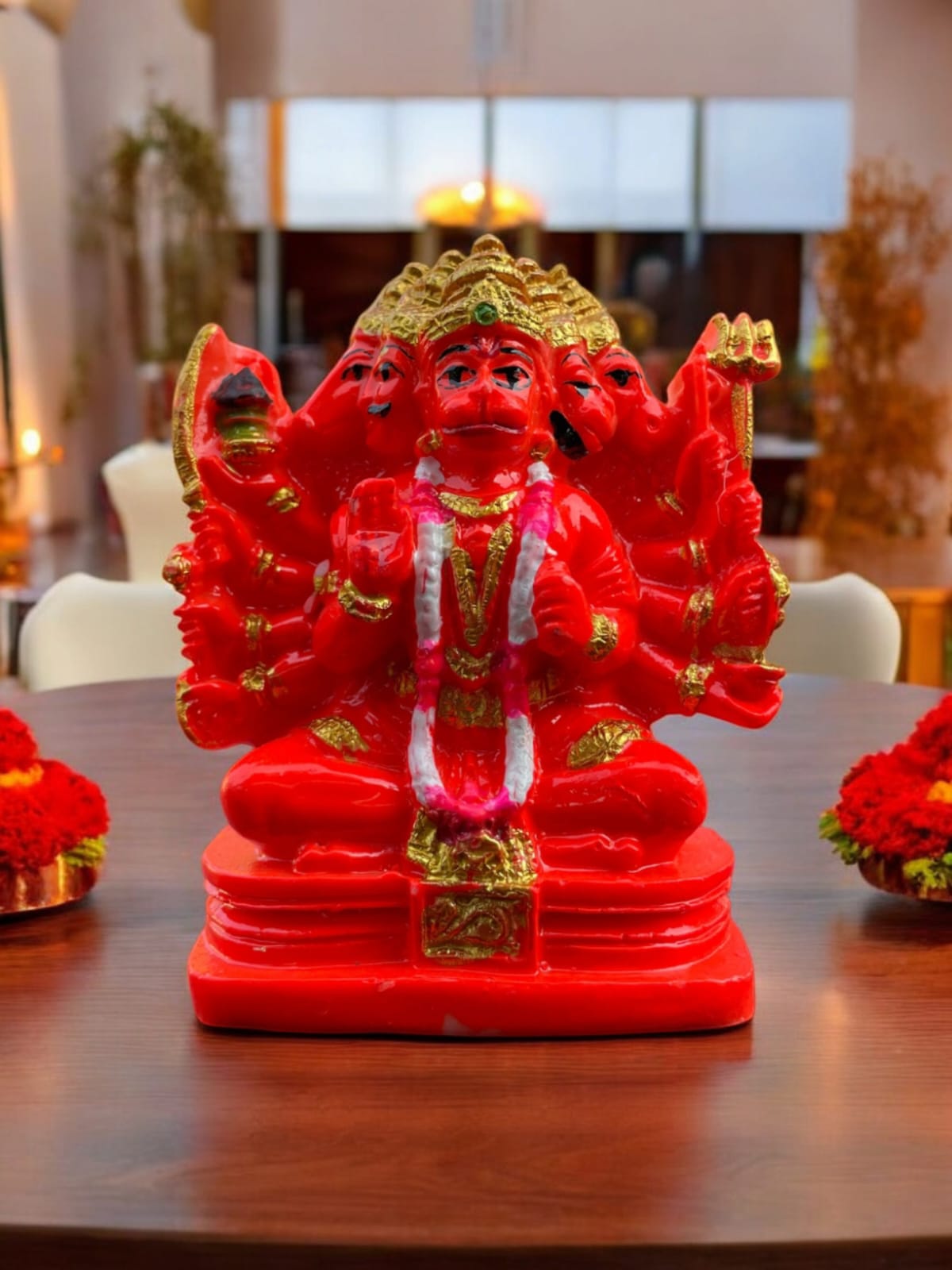 Panchmukhi Hanuman Idol for car dashboard, office table, study desk