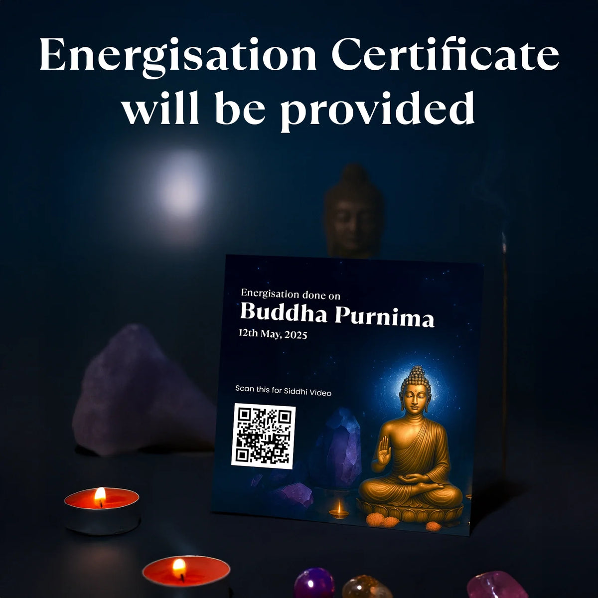 Energised Raw Pyrite Bracelet with Buddha Mantra