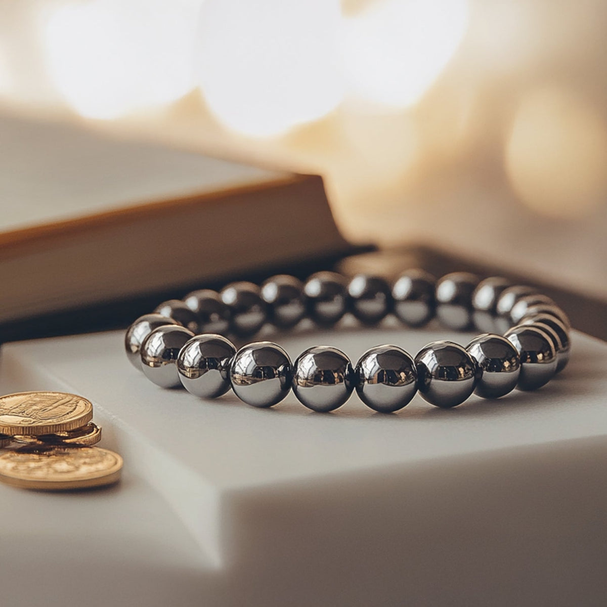 Karz Mukti Bracelet (With Original  Silver Hematite)