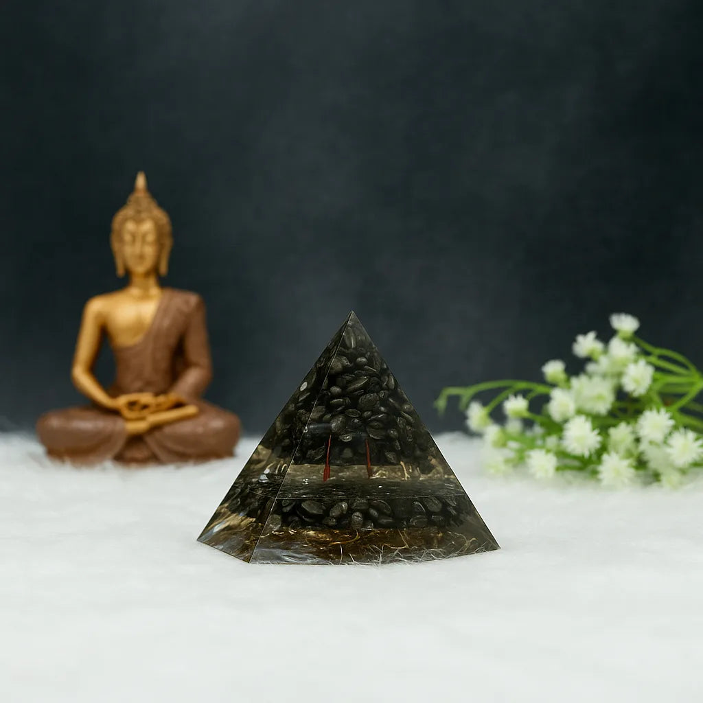 Pyrite Money Magnet Pyramid