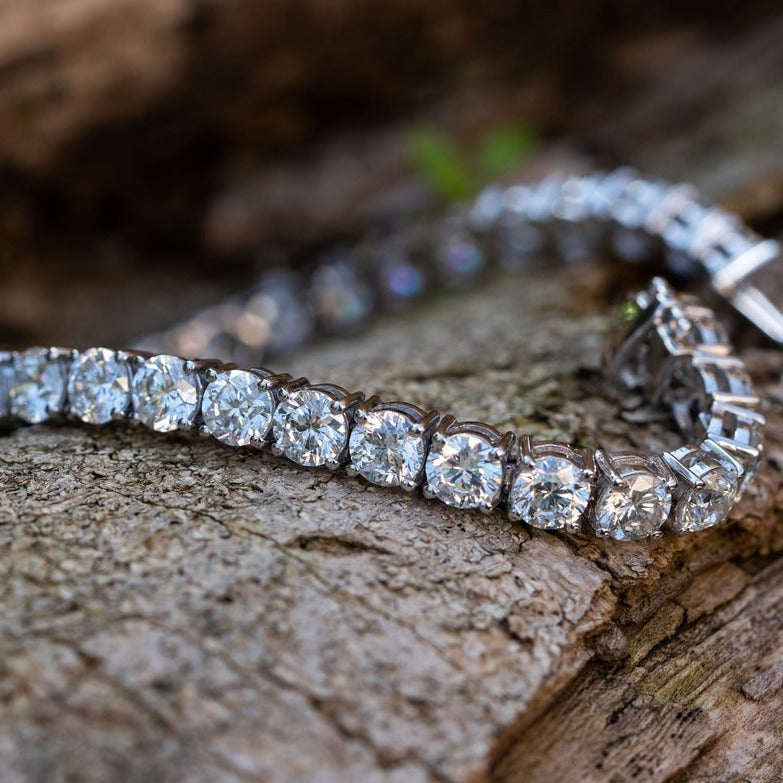 Natural Diamond Bracelet in 18K Gold, for Women, Diamond Bracelet, Gift for Wedding