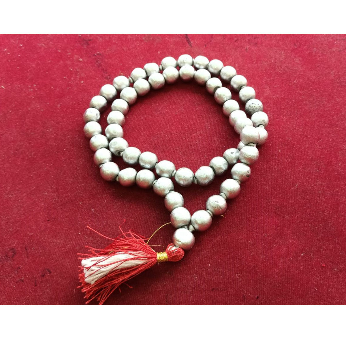 Parad Mala 100% Original Mercury Made 54 Beads Mala / Mercury Mala