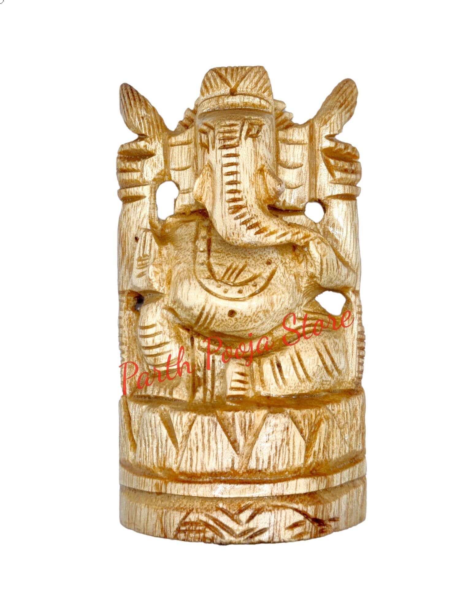 Shriparni Wooden Ganesh Statue