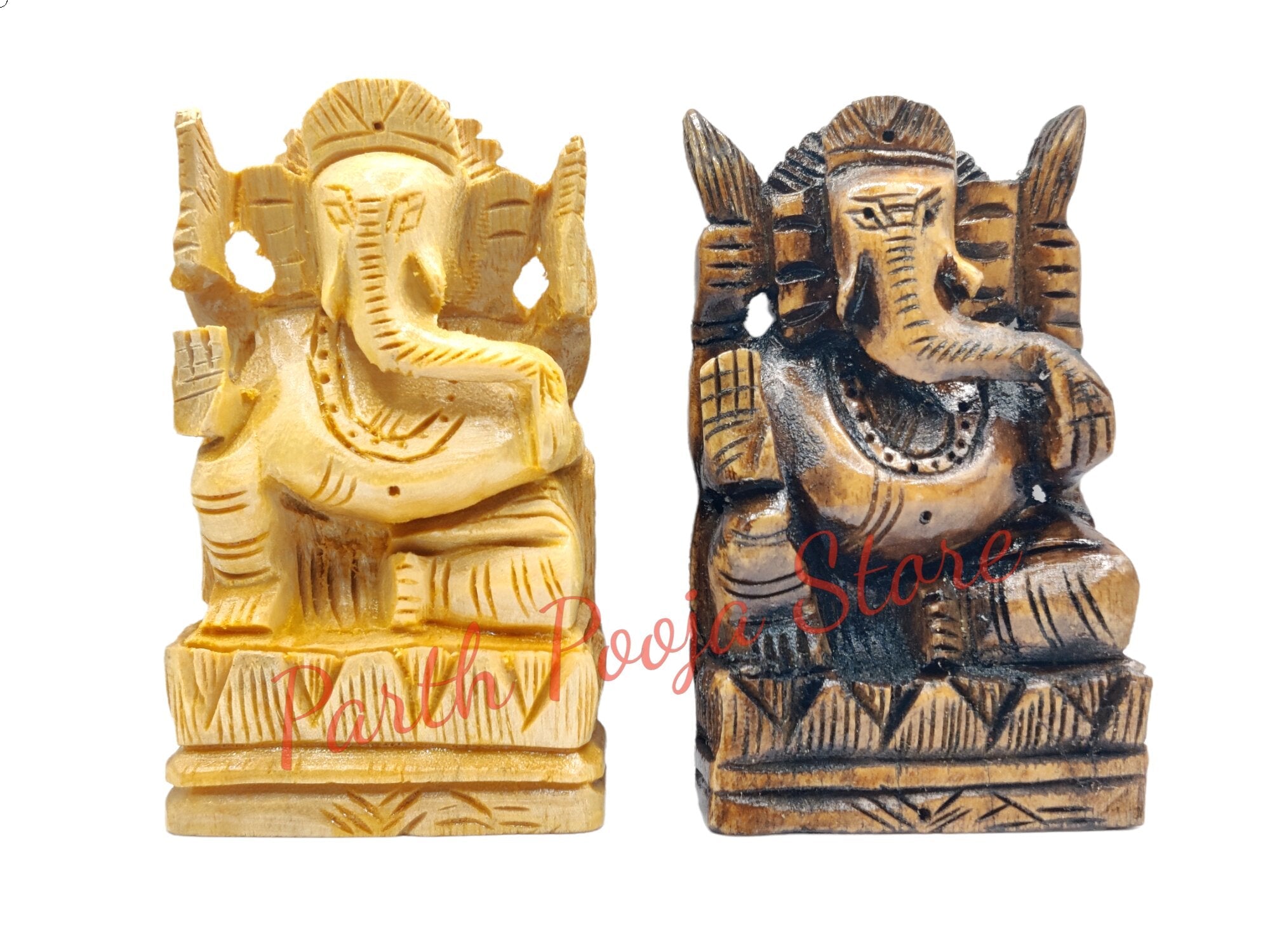 Shriparni Wooden Ganesh Statue