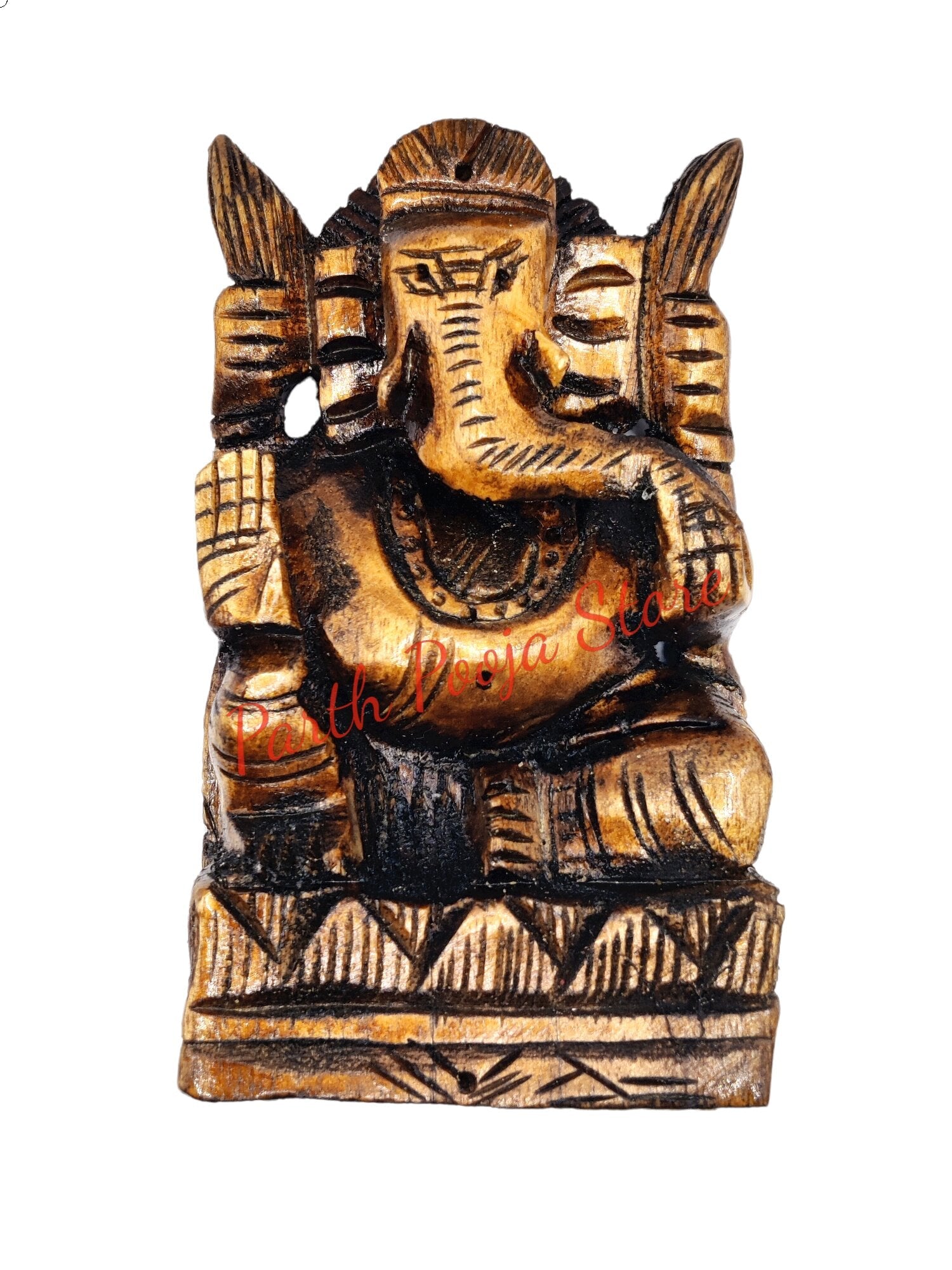 Shriparni Wooden Ganesh Statue