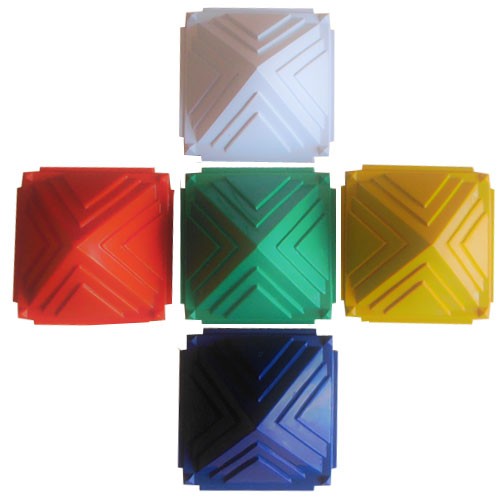 Plastic Color Pyramid For Remove Vastudosh (Set Of 5 Piece)